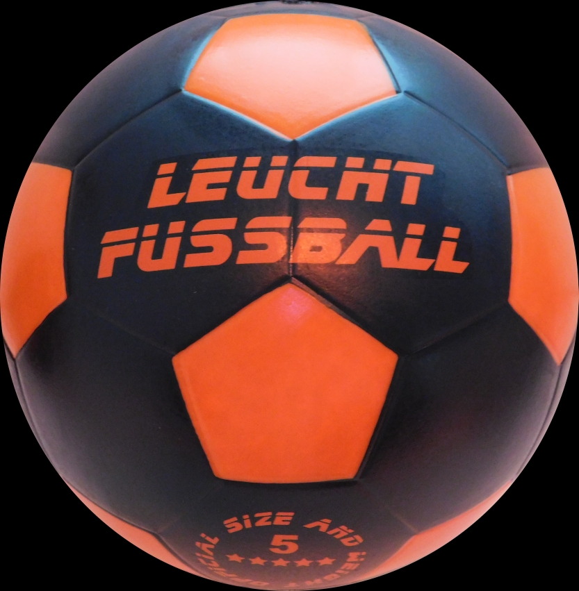 lighting football black